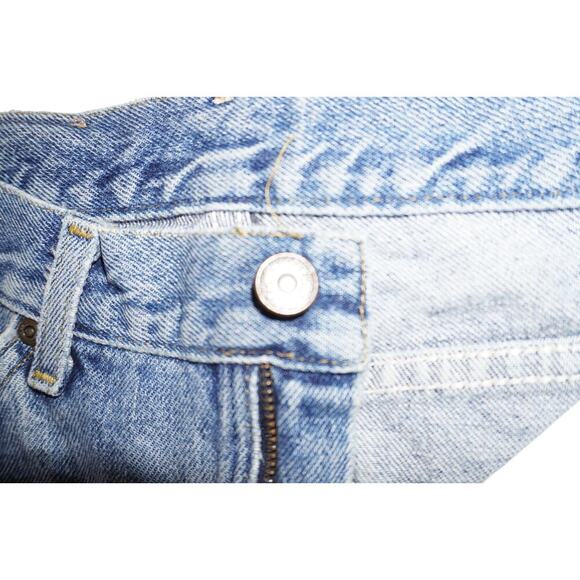 Vintage Lee LCO USA Made High Rise Straight Leg Jeans Unisex Sz 34x28 - Picture 10 of 15